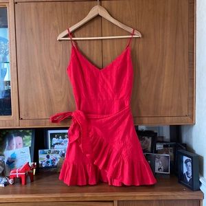 L’ATISTE By Amy Red Mini Dress